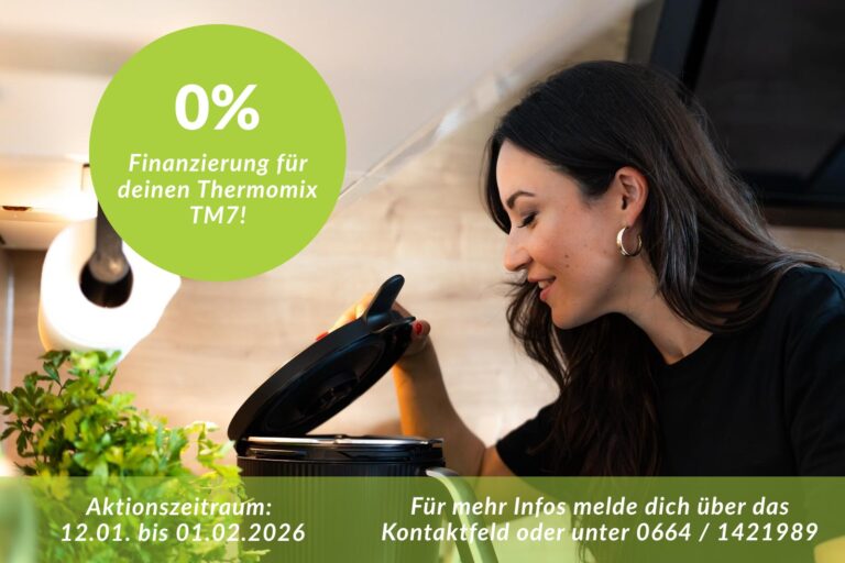 Thermomix TM7: Jetzt mit 0 % Finanzierung um 1.549 €  sichern
